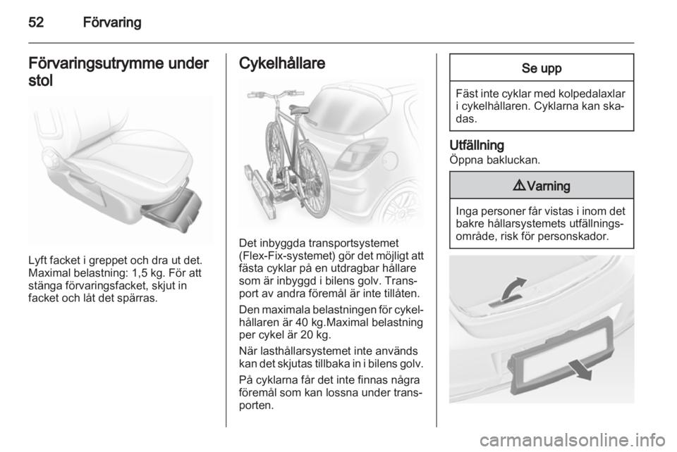 OPEL CORSA 2013 Instruktionsbok OPEL CORSA 2013 Instruktionsbok