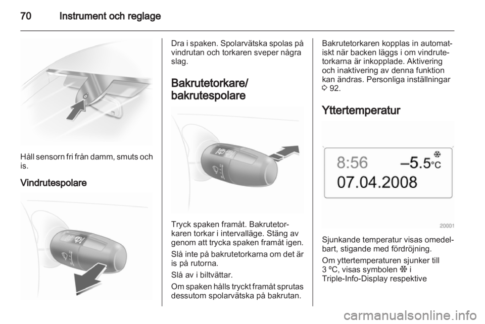 OPEL CORSA 2013 Instruktionsbok OPEL CORSA 2013 Instruktionsbok