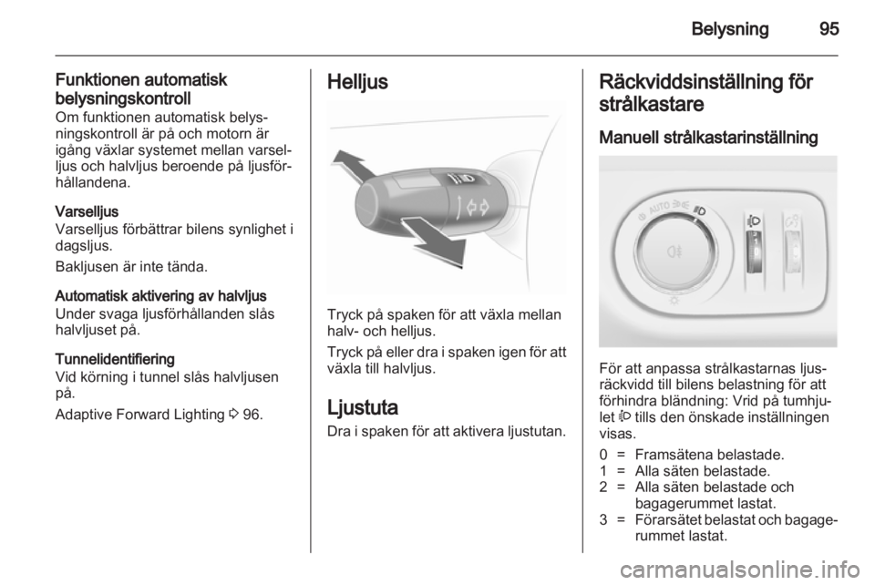OPEL CORSA 2013 Instruktionsbok OPEL CORSA 2013 Instruktionsbok