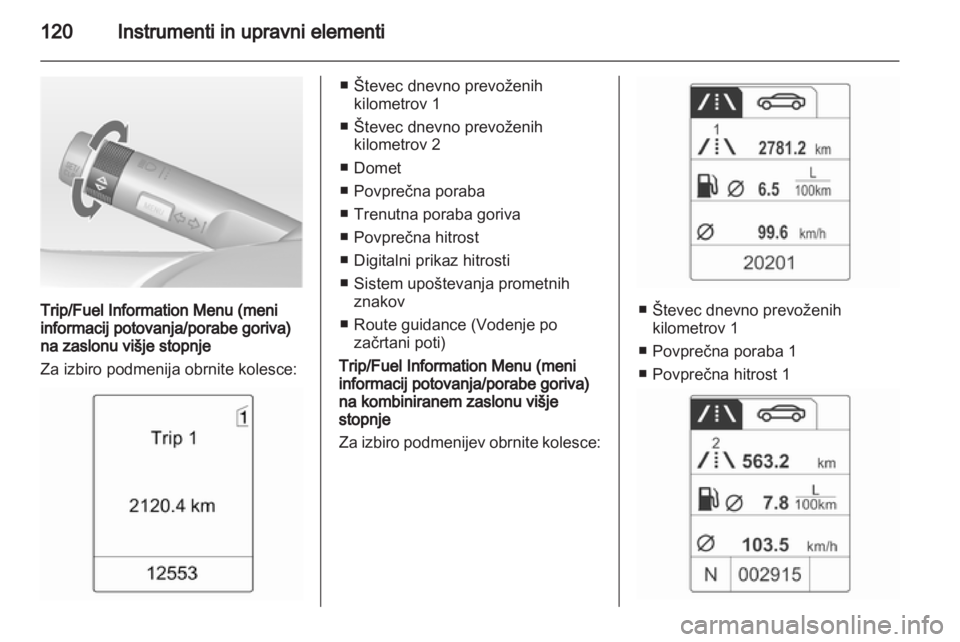 OPEL ASTRA J HB5 & ST 2012.5 Uporabniški priročnik OPEL ASTRA J HB5 & ST 2012.5 Uporabniški priročnik