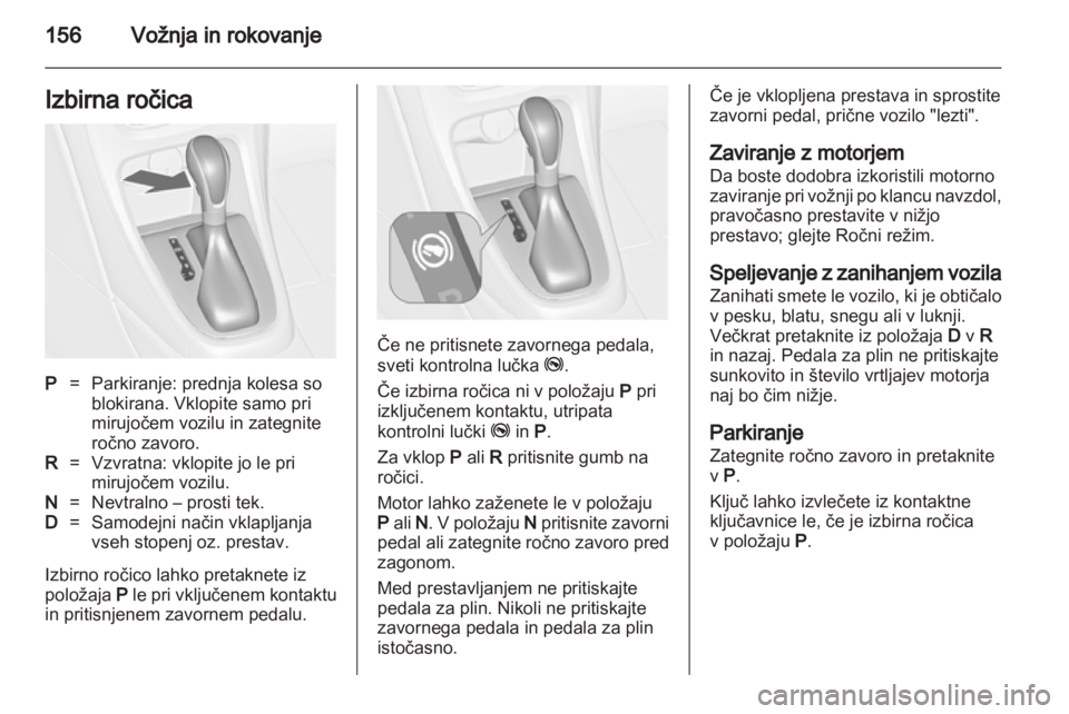OPEL ASTRA J HB5 & ST 2012.5  Uporabniški priročnik 