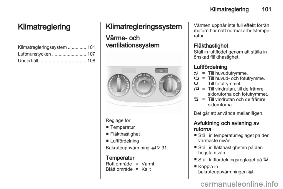 OPEL CORSA 2013.5 Instruktionsbok OPEL CORSA 2013.5 Instruktionsbok
