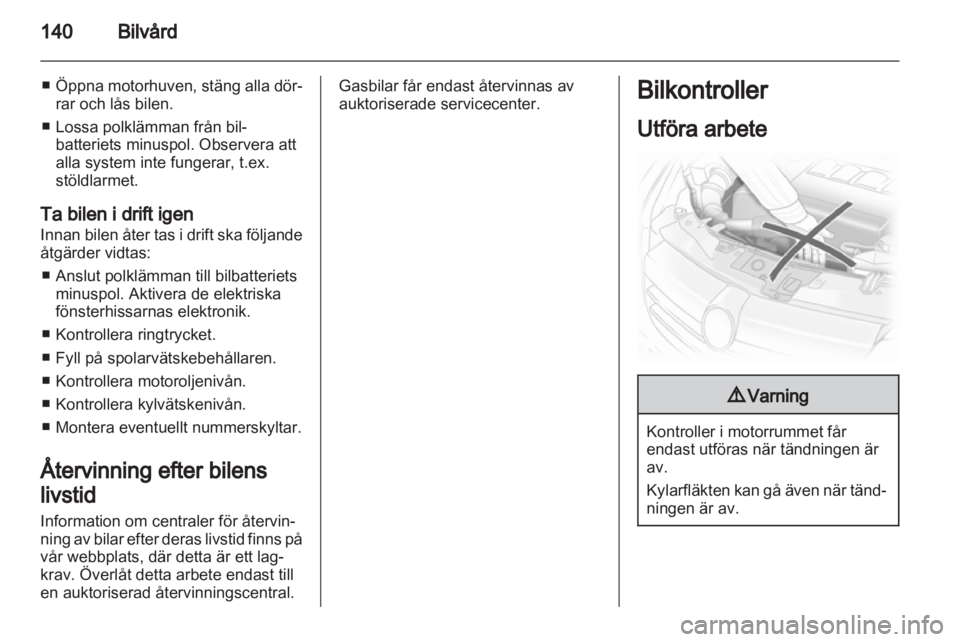 OPEL CORSA 2013.5 Instruktionsbok OPEL CORSA 2013.5 Instruktionsbok