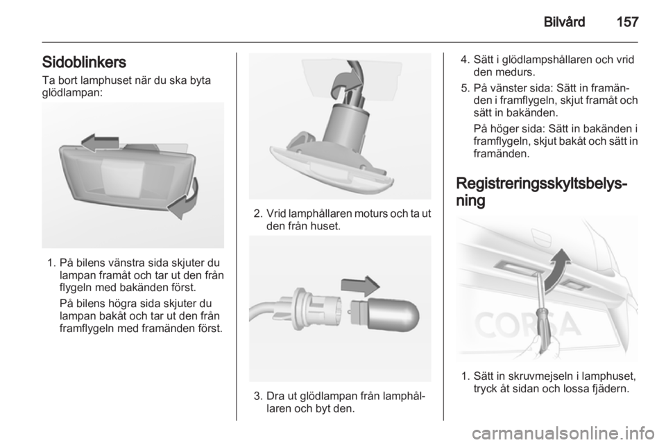 OPEL CORSA 2013.5 Instruktionsbok OPEL CORSA 2013.5 Instruktionsbok