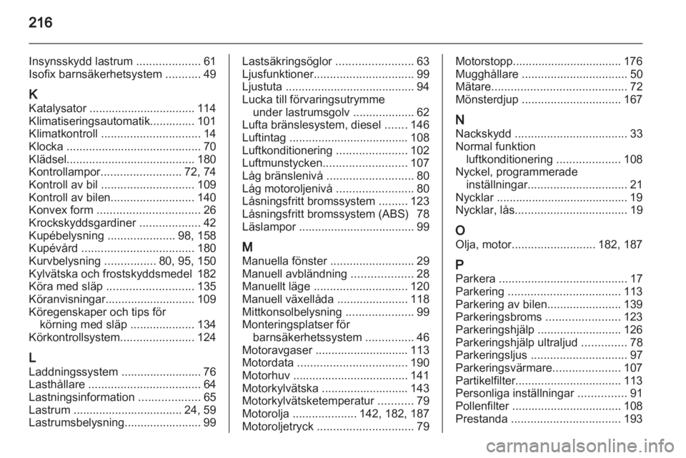 OPEL CORSA 2013.5 Instruktionsbok OPEL CORSA 2013.5 Instruktionsbok