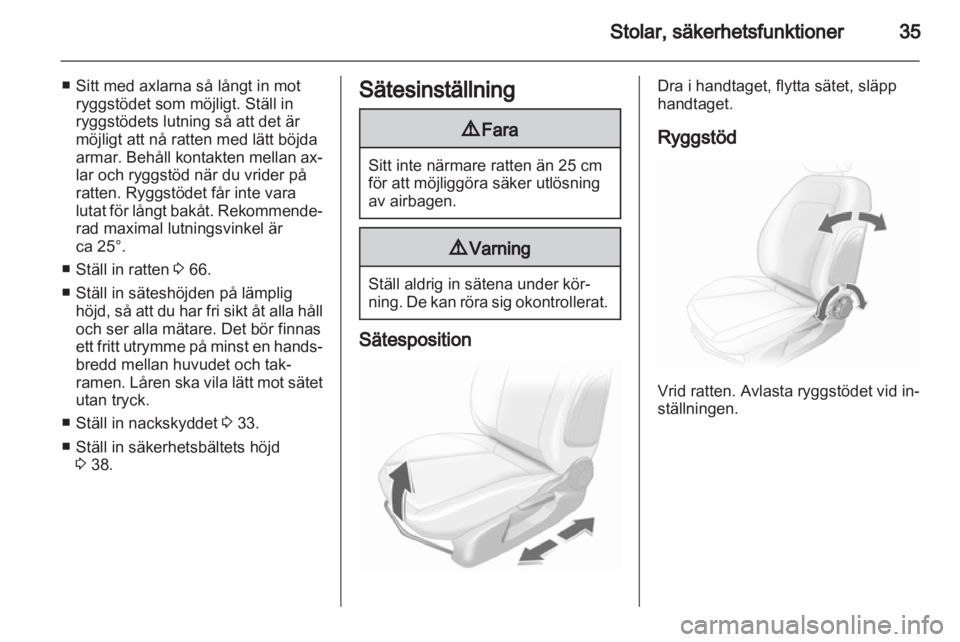 OPEL CORSA 2013.5 Instruktionsbok OPEL CORSA 2013.5 Instruktionsbok