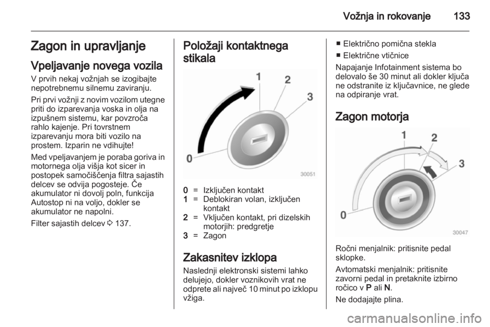 OPEL CASCADA 2013.5 Uporabniški priročnik OPEL CASCADA 2013.5 Uporabniški priročnik