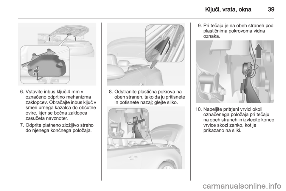 OPEL CASCADA 2013.5 Uporabniški priročnik OPEL CASCADA 2013.5 Uporabniški priročnik