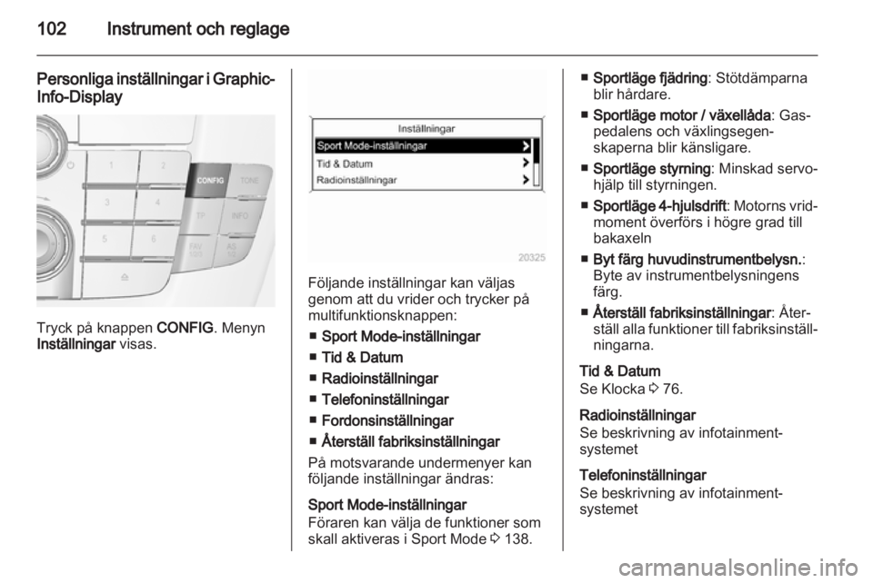 OPEL INSIGNIA 2010  Instruktionsbok 
