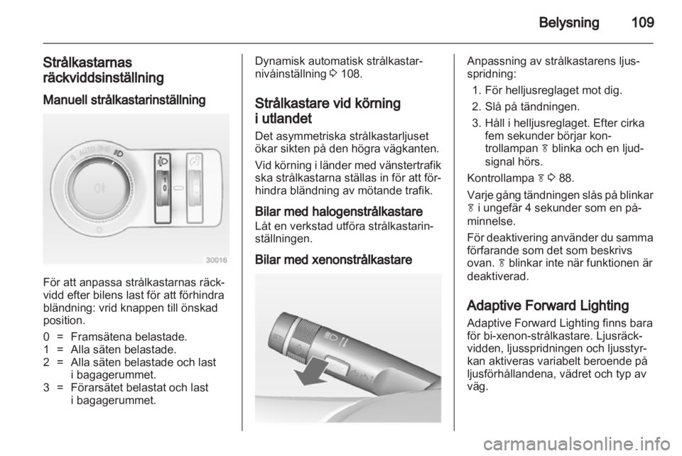 OPEL INSIGNIA 2010  Instruktionsbok 