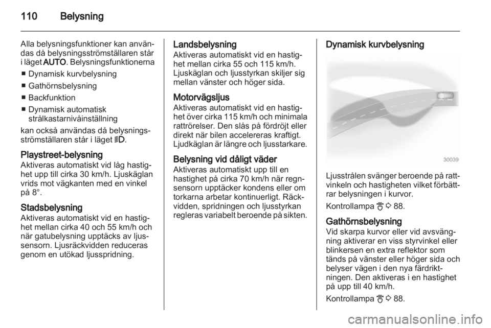 OPEL INSIGNIA 2010  Instruktionsbok 