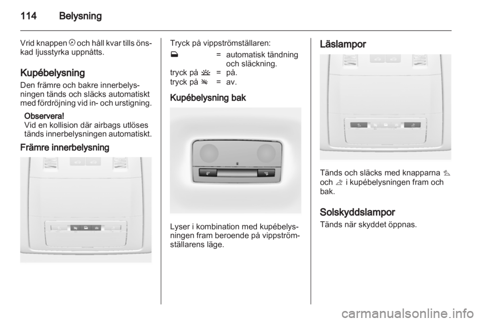 OPEL INSIGNIA 2010  Instruktionsbok 