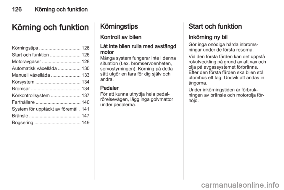 OPEL INSIGNIA 2010  Instruktionsbok 