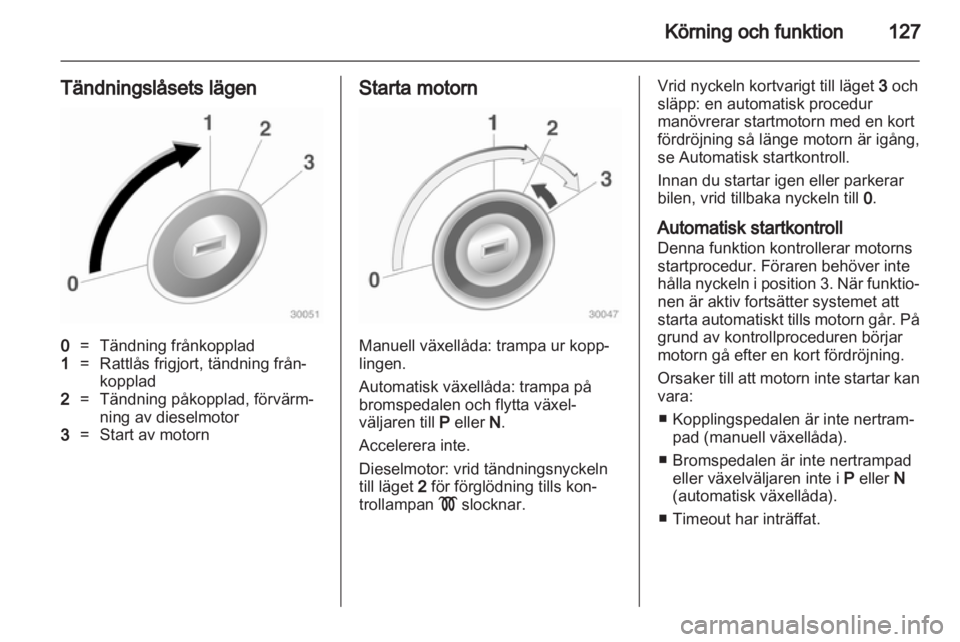 OPEL INSIGNIA 2010  Instruktionsbok 