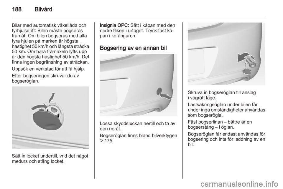 OPEL INSIGNIA 2010  Instruktionsbok 