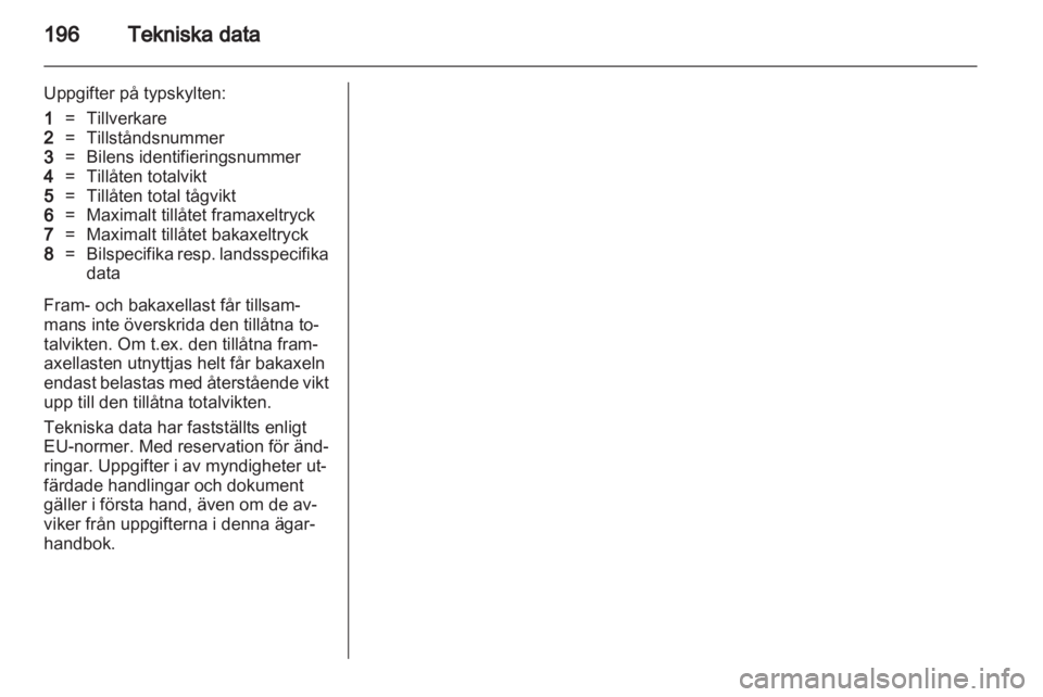 OPEL INSIGNIA 2010  Instruktionsbok 