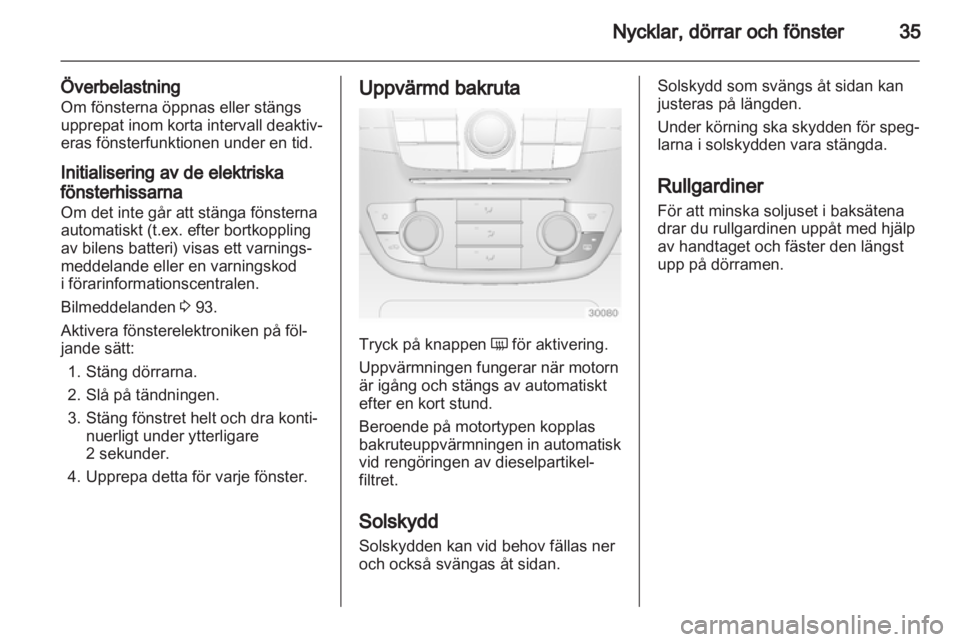 OPEL INSIGNIA 2010  Instruktionsbok 
