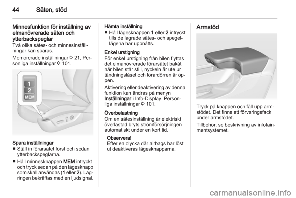 OPEL INSIGNIA 2010  Instruktionsbok 