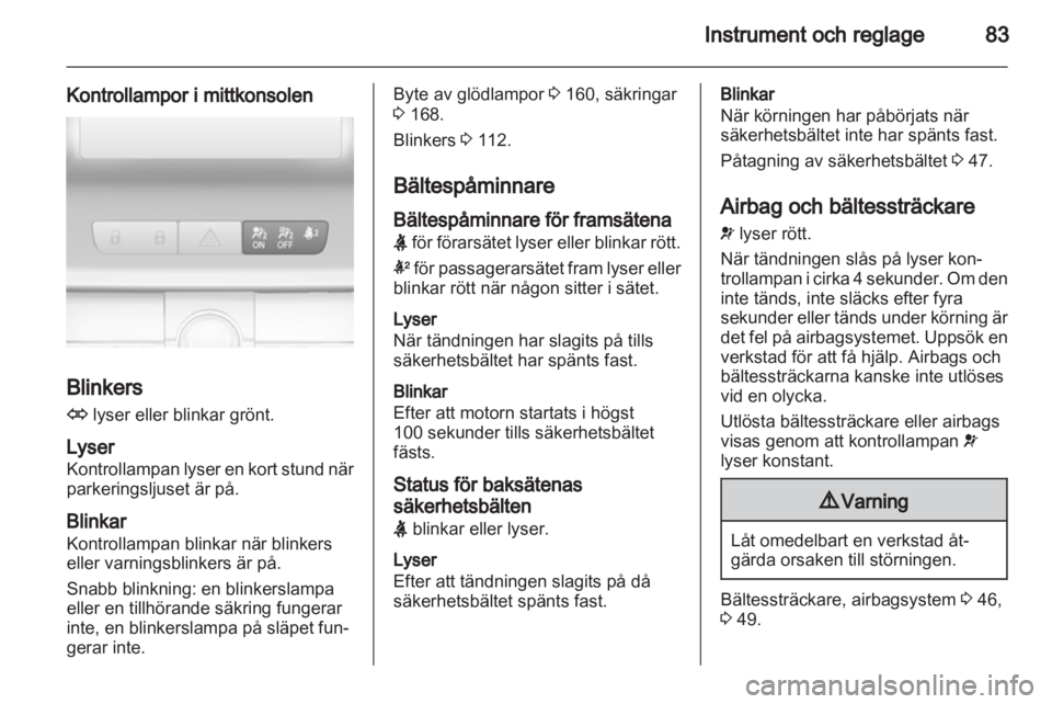 OPEL INSIGNIA 2010  Instruktionsbok 