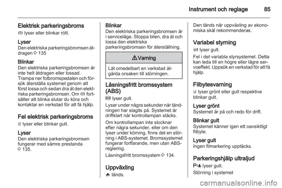 OPEL INSIGNIA 2010  Instruktionsbok 