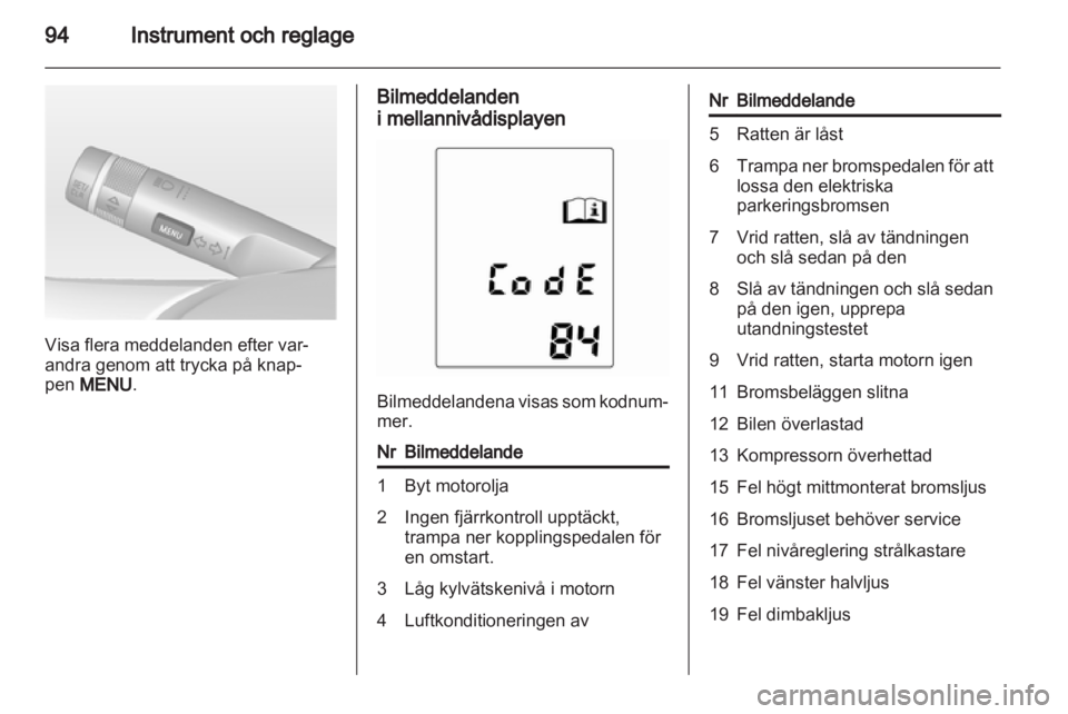 OPEL INSIGNIA 2010  Instruktionsbok 