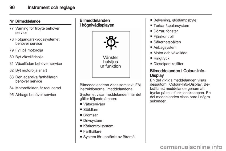 OPEL INSIGNIA 2010  Instruktionsbok 