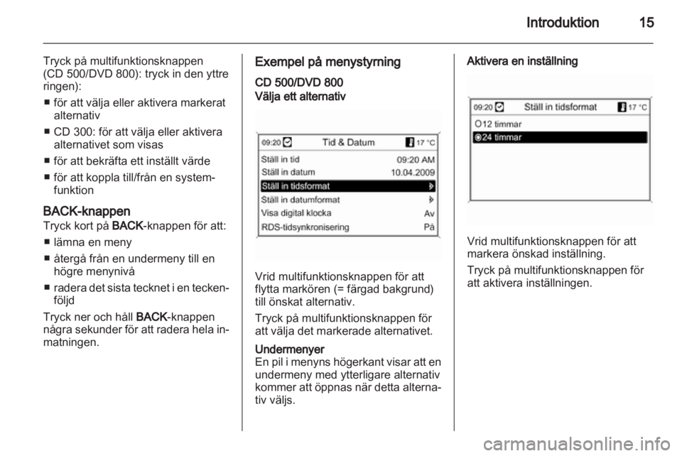 OPEL INSIGNIA 2010.5 Handbok för infotainmentsystem OPEL INSIGNIA 2010.5 Handbok för infotainmentsystem