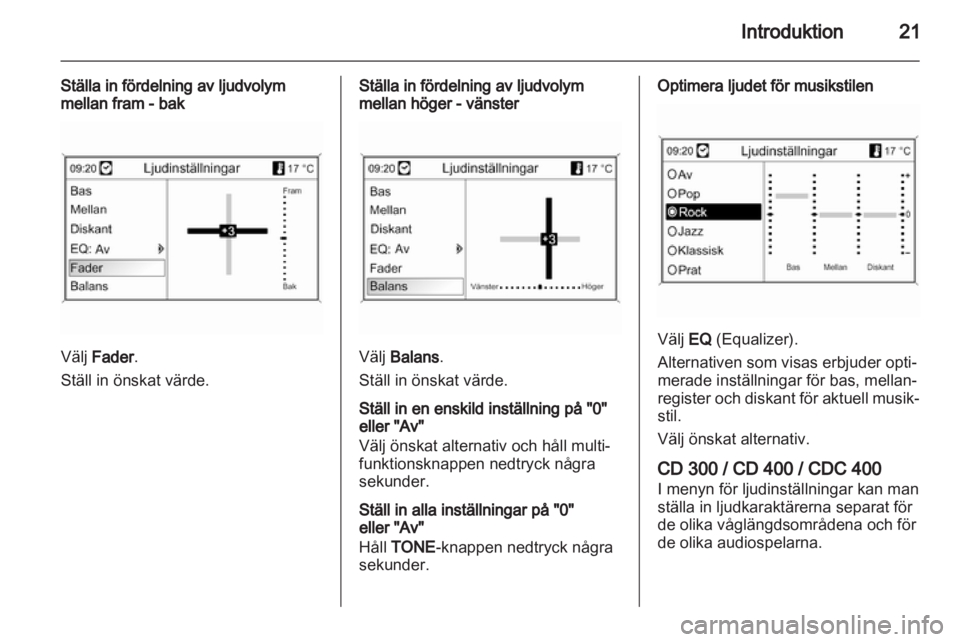 OPEL INSIGNIA 2010.5 Handbok för infotainmentsystem OPEL INSIGNIA 2010.5 Handbok för infotainmentsystem