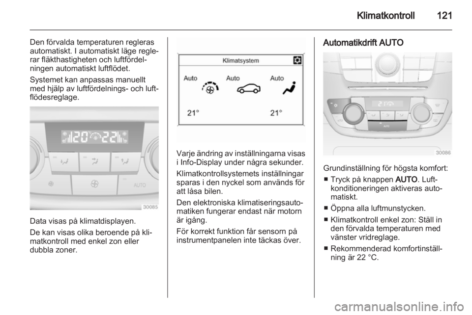 OPEL INSIGNIA 2010.5  Instruktionsbok 