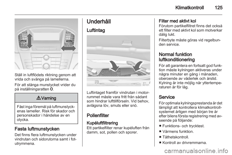 OPEL INSIGNIA 2010.5  Instruktionsbok 