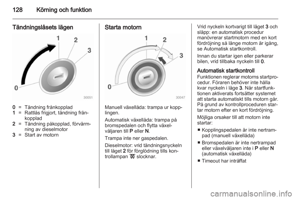 OPEL INSIGNIA 2010.5  Instruktionsbok 