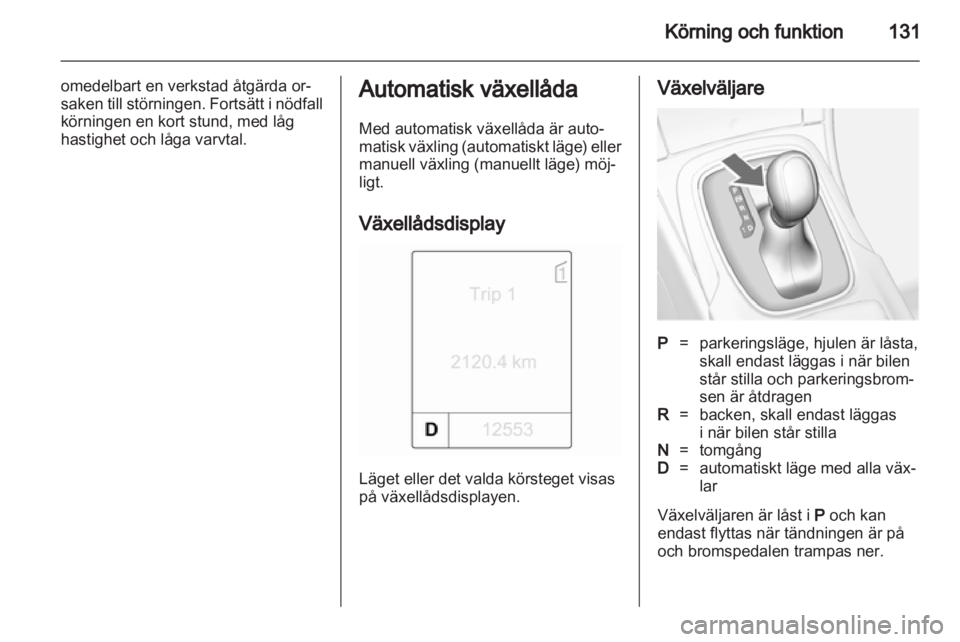 OPEL INSIGNIA 2010.5 Instruktionsbok OPEL INSIGNIA 2010.5 Instruktionsbok