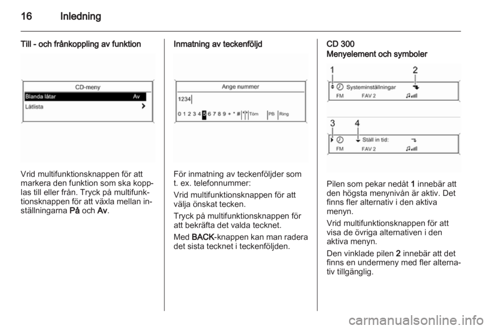 OPEL INSIGNIA 2011  Handbok för infotainmentsystem 