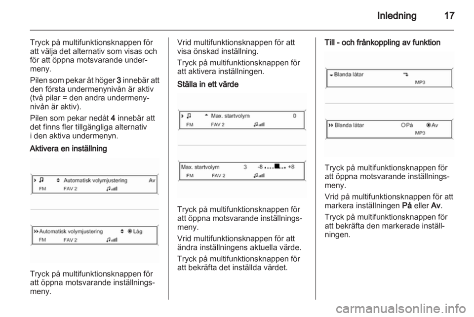 OPEL INSIGNIA 2011  Handbok för infotainmentsystem 