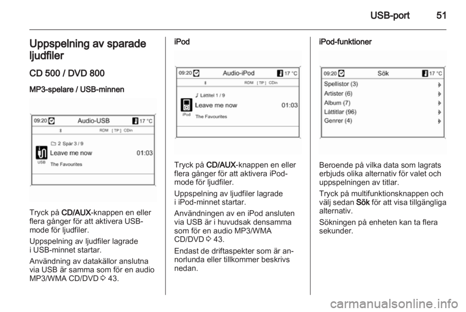 OPEL INSIGNIA 2011 Handbok för infotainmentsystem OPEL INSIGNIA 2011 Handbok för infotainmentsystem