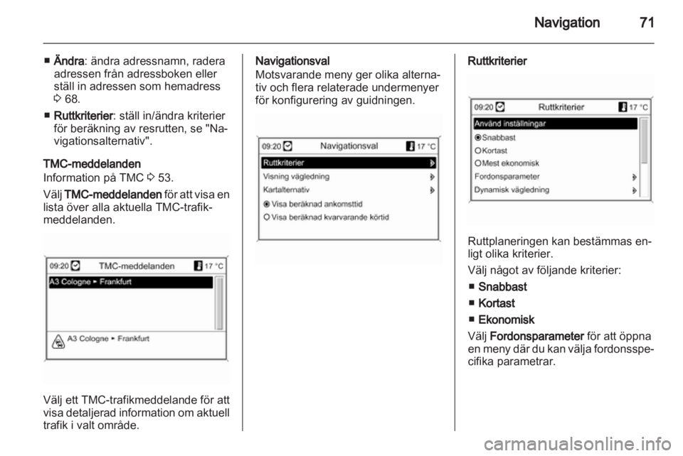 OPEL INSIGNIA 2011 Handbok för infotainmentsystem OPEL INSIGNIA 2011 Handbok för infotainmentsystem