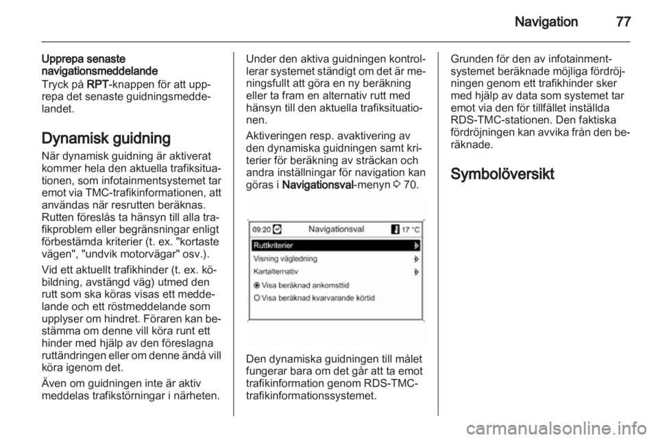 OPEL INSIGNIA 2011 Handbok för infotainmentsystem OPEL INSIGNIA 2011 Handbok för infotainmentsystem
