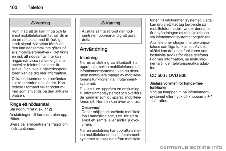OPEL INSIGNIA 2011  Handbok för infotainmentsystem 