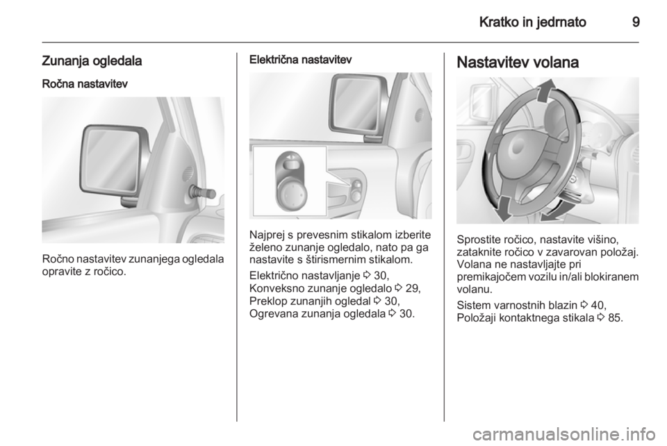 OPEL COMBO 2011.5  Uporabniški priročnik 