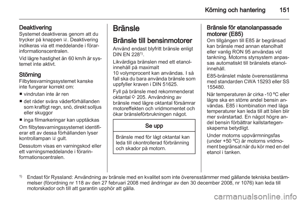 OPEL INSIGNIA 2011  Instruktionsbok 
