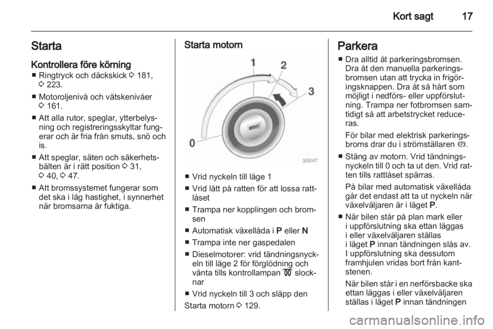 OPEL INSIGNIA 2011  Instruktionsbok 