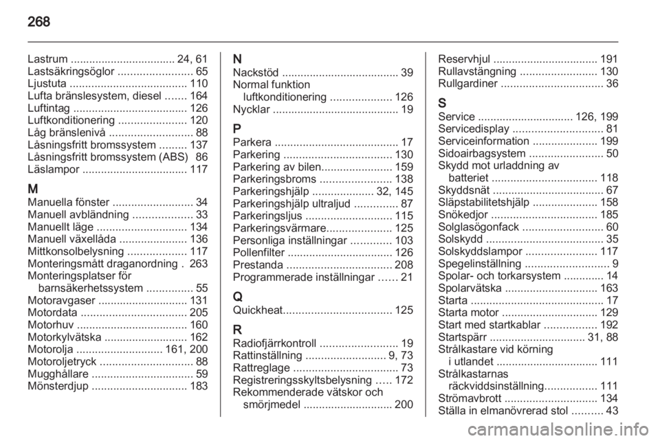 OPEL INSIGNIA 2011  Instruktionsbok 