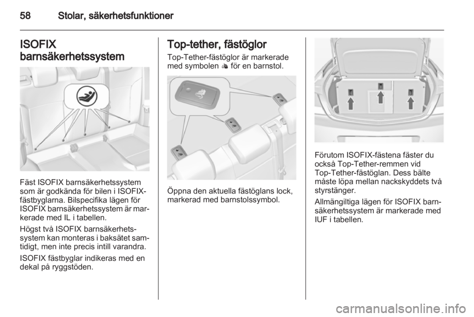 OPEL INSIGNIA 2011  Instruktionsbok 