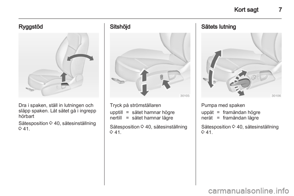 OPEL INSIGNIA 2011  Instruktionsbok 