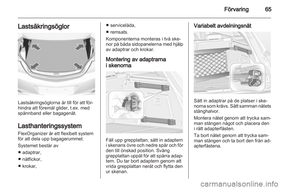 OPEL INSIGNIA 2011  Instruktionsbok 