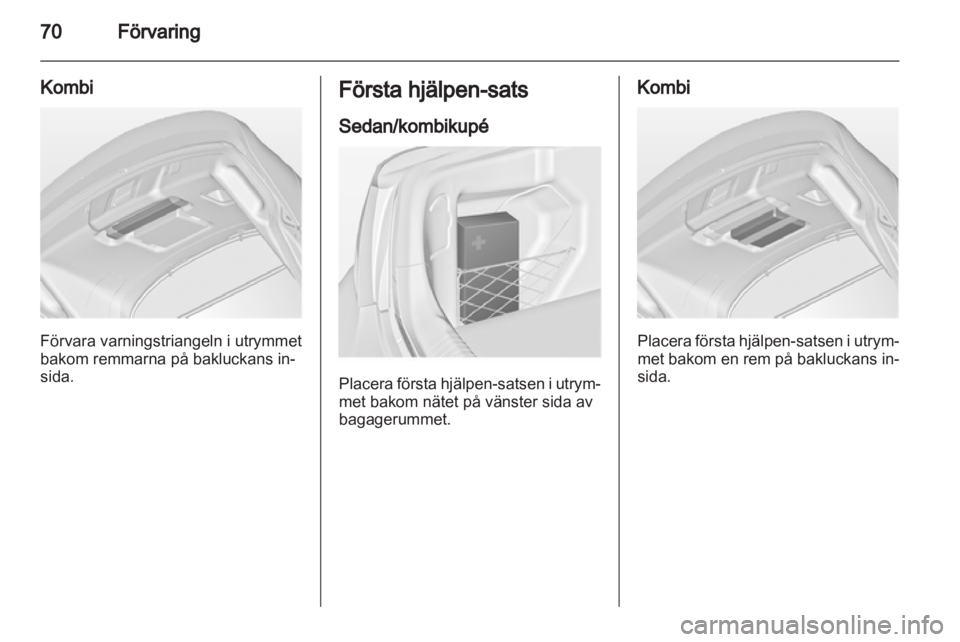 OPEL INSIGNIA 2011  Instruktionsbok 