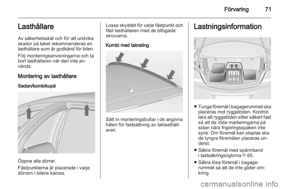 OPEL INSIGNIA 2011  Instruktionsbok 
