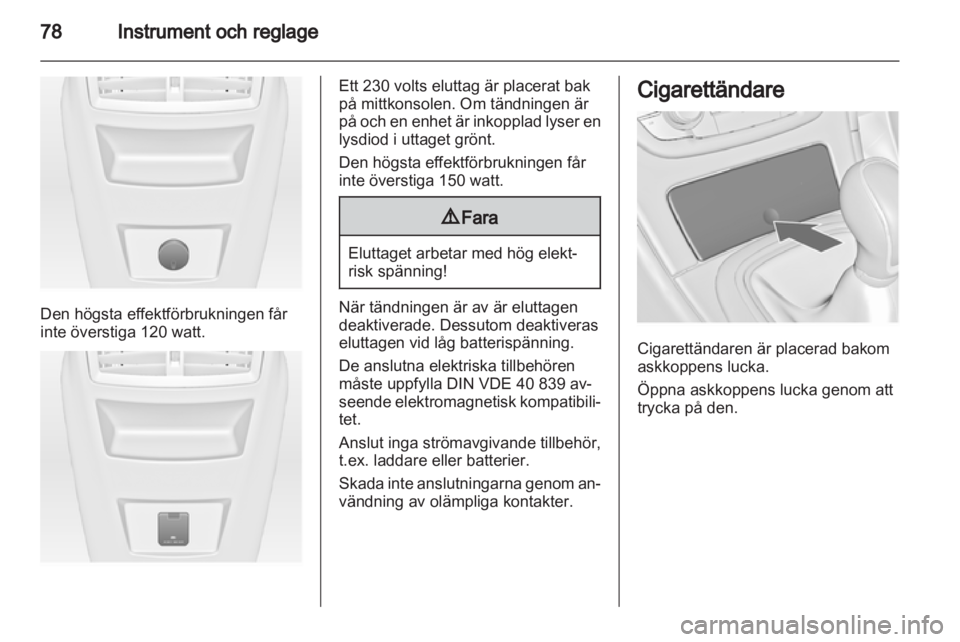 OPEL INSIGNIA 2011  Instruktionsbok 