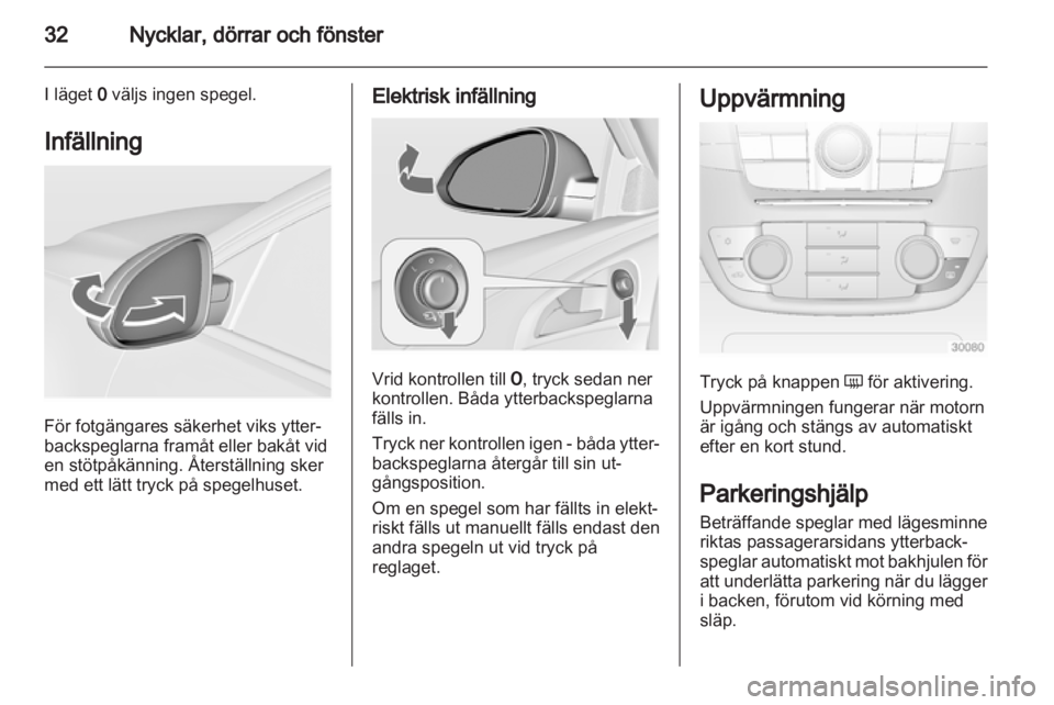 OPEL INSIGNIA 2011.5  Instruktionsbok 