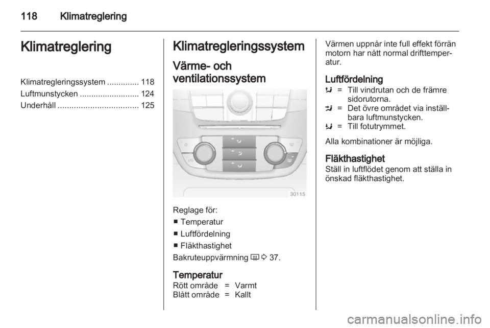 OPEL INSIGNIA 2012 Instruktionsbok OPEL INSIGNIA 2012 Instruktionsbok